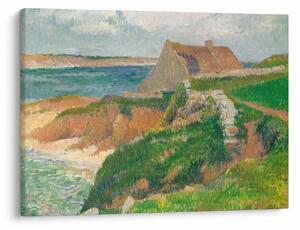 Obraz - Henri Moret, The Island of Raguenez, Brittany, reprodukcia (70x50 cm)