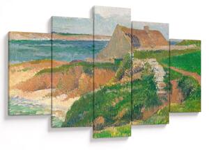Obraz - Henri Moret, The Island of Raguenez, Brittany, reprodukcia (150x105 cm)