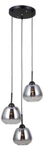 Italux PND-40824-3-BK závesné stropné svietidlo Felis E27