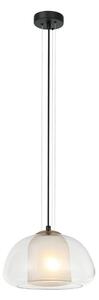 Italux PND-61001A-BK závesné stropné svietidlo Feder E27