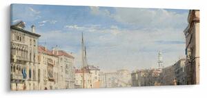 Obraz - Richard Parkes Bonington, The Grand Canal, reprodukcia (120x50 cm)