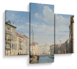 Obraz - Richard Parkes Bonington, The Grand Canal, reprodukcia (90x60 cm)