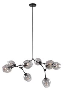 Italux PND-75075-8-BK-SG závesné stropné svietidlo Ferral E27