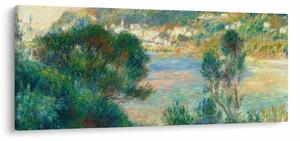 Obraz - Auguste Renoir, View of Monte Carlo from Cap Martin, reprodukcia (120x50 cm)
