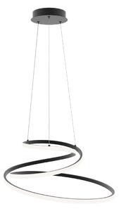 Italux PND-2168-M-BK LED závesné stropné svietidlo Lorila | 60W LED | 3300lm | 3000-6000K