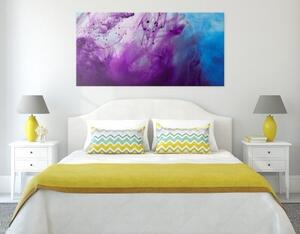 Obraz kúzelná fialová abstrakcia - 100x50