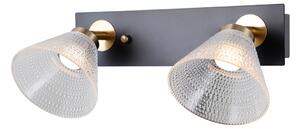 Italux WL-34393-2-BK-HBR LED bodové stropné svietidlo Orella | 8W LED | 466lm | 3000K