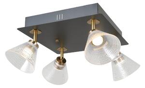 Italux WL-34393-4S-BK-HBR LED nástenné svietidlo Orella | 16W LED | 788lm | 3000K