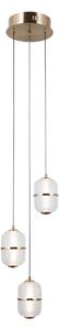 Italux PND-34375-3-HBR LED závesné stropné svietidlo Alani | 15W LED | 1170lm | 3000K