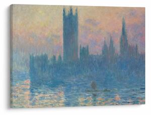 Obraz - Claude Monet, The Houses of Parliament, Sunset, reprodukcia (70x50 cm)