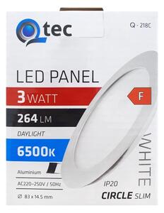 LED Podhľadové svietidlo QTEC LED/3W/230V 6500K