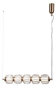 Italux PND-34405-5-HBR LED závesné stropné svietidlo Pedro | 20W LED | 793lm | 3000K