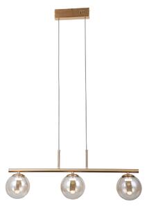 Italux PND-34381-3-HBR LED závesné stropné svietidlo Velada | 15W LED | 610lm | 3000K