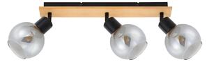 Italux SPL-67535-3-BK-WO bodové stropné svietidlo Barel E27