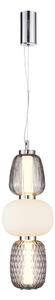 Italux PND-98374-28W-CH LED závesné stropné svietidlo Eris | 28W LED | 3748lm | 3000K