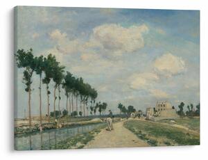 Obraz - Johan Barthold Jongkind, The Towpath, reprodukcia (70x50 cm)