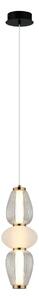Italux PND-74937-3-BK LED závesné stropné svietidlo Gastel | 16W LED | 1000lm | 3000K