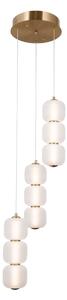 Italux PND-34362-9-HBR-OPAL LED závesné stropné svietidlo Ganti | 20W LED | 2170lm | 3000K