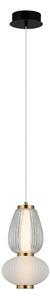 Italux PND-74937-2-BK LED závesné stropné svietidlo Gastel | 8W LED | 490lm | 3000K