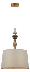 Italux PND-84678A-AB závesné stropné svietidlo Moren E27