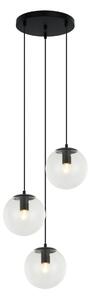 Italux PND-58867-3S-BK závesné stropné svietidlo Sarpo E27