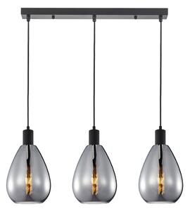 Italux PND-27812-3-BK-SG závesné stropné svietidlo Zulo E27