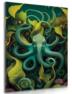 Obraz surrealistická chobotnica - 40x60