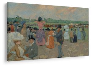Obraz - Jean-Louis Forain, The Races at Longchamp, reprodukcia (90x60 cm)