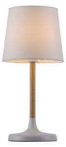 Leuchten Direkt 14423-16 - Stolná lampa NIMA 1xE14/40W/230V biela