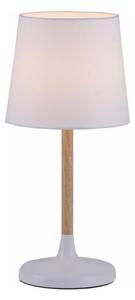 Leuchten Direkt 14423-16 - Stolná lampa NIMA 1xE14/40W/230V biela