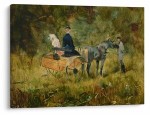 Obraz - Henri de Toulouse-Lautrec, The Trap, reprodukcia (70x50 cm)