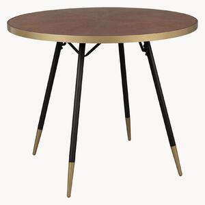 Okrúhly drevený jedálenský stôl Denise, Ø 120 cm