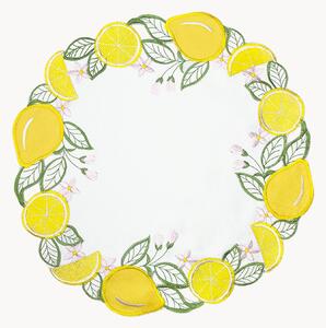 Okrúhle prestierania Citron, 6 ks