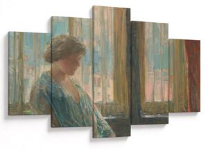 Obraz - Childe Hassam, The New York Window, reprodukcia (150x105 cm)