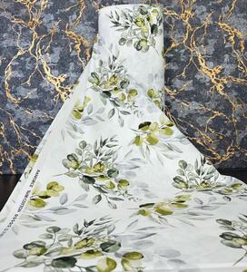 Ervi bavlna š.240cm - eukalyptus zelený - 27673-5, metráž