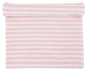 Bavlnený behúň Alessia Pale Pink 140 × 45 cm