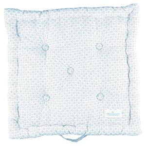 Prešívaný podsedák Narina Pale Blue 50 × 50 cm