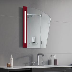 Zrkadlo Liberto LED Dark Red Rozmer zrkadla: 40 x 40 cm
