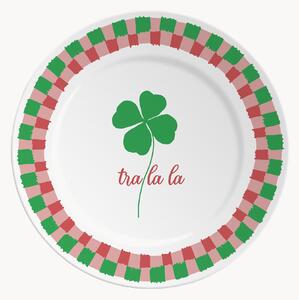 Porcelánový dezertný tanier Tra La La