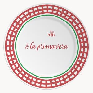 Porcelánový dezertný tanier Primavera
