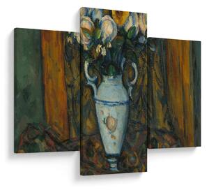 Obraz - Paul Cézanne, Vase of Flowers, reprodukcia (90x60 cm)