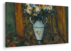 Obraz - Paul Cézanne, Vase of Flowers, reprodukcia (90x60 cm)