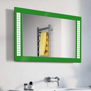 Zrkadlo Cuba LED Green 100 x 63 cm