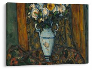 Obraz - Paul Cézanne, Vase of Flowers, reprodukcia (70x50 cm)
