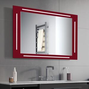 Zrkadlo Zenat LED Red Rozmer zrkadla: 40 x 40 cm