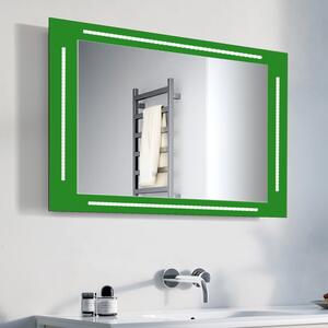 Zrkadlo Zenat LED Green Rozmer zrkadla: 40 x 40 cm