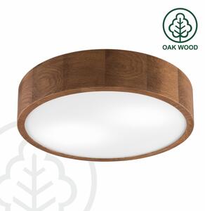 Brilagi - LED RGBW stmievateľné stropné svietidlo CARVALHO 2xE27/9W/230V Wi-Fi dub pr. 37,5