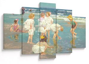 Obraz - Edward Henry Potthast, A Holiday, reprodukcia (150x105 cm)