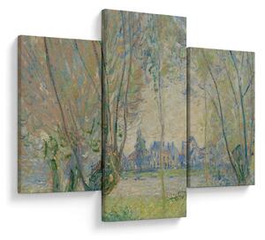 Obraz - Claude Monet, Woman Seated under the Willows, reprodukcia (90x60 cm)