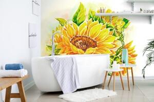 Samolepiaca tapeta nádherná slnečnica - 150x100